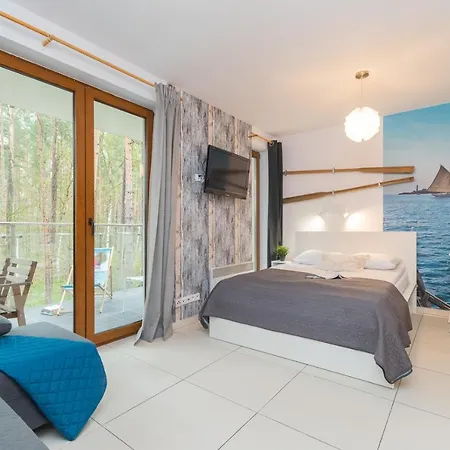 Mierzeja - Baltic Park Stegna, 24 M2, 500 M Od Plazy, Bezplatny Meleks Appartement