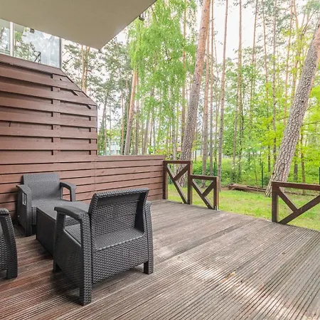 Mierzeja - Baltic Park Stegna, 24m2, 500 M Od Plazy Lägenhet