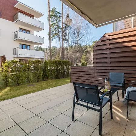 Mierzeja - Baltic Park Stegna, 24 M2, 500 M Od Plazy, Bezplatny Meleks Lägenhet *