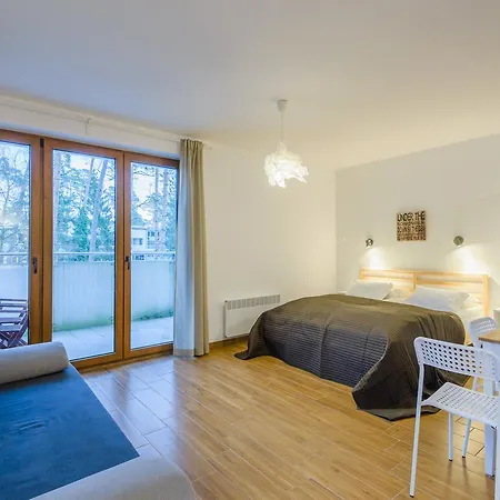 Mierzeja - Baltic Park Stegna, 24 M2, 500 M Od Plazy, Bezplatny Meleks Lägenhet *