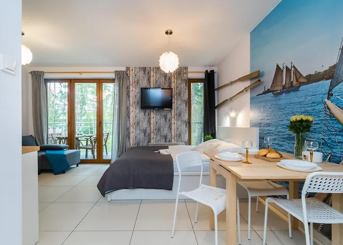 Mierzeja - Baltic Park Stegna, 24 M2, 500 M Od Plazy, Bezplatny Meleks 公寓 *